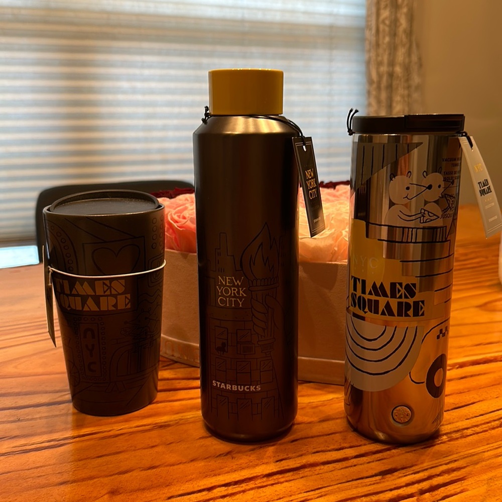 NYC Times Square Collection - Starbucks Tumblers